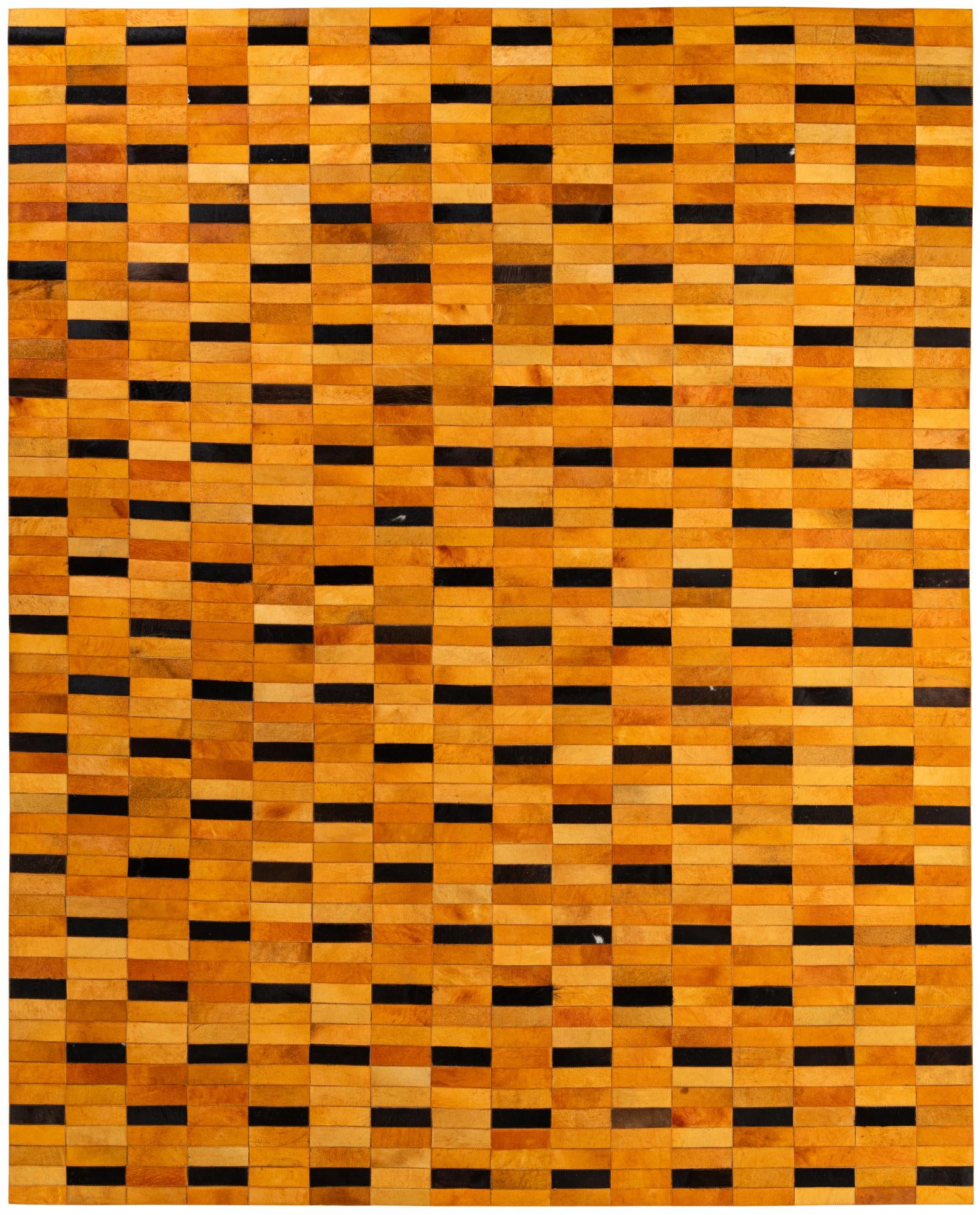 7' 11 x 9' 10 Cowhide - Patchwork Rug