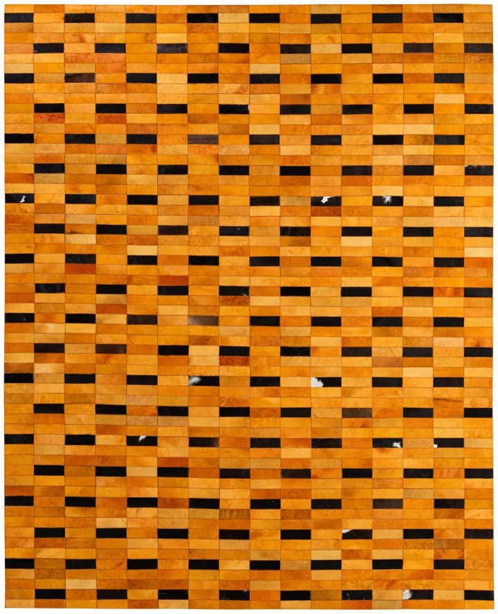 7' 11 x 9' 9 Cowhide - Patchwork Rug