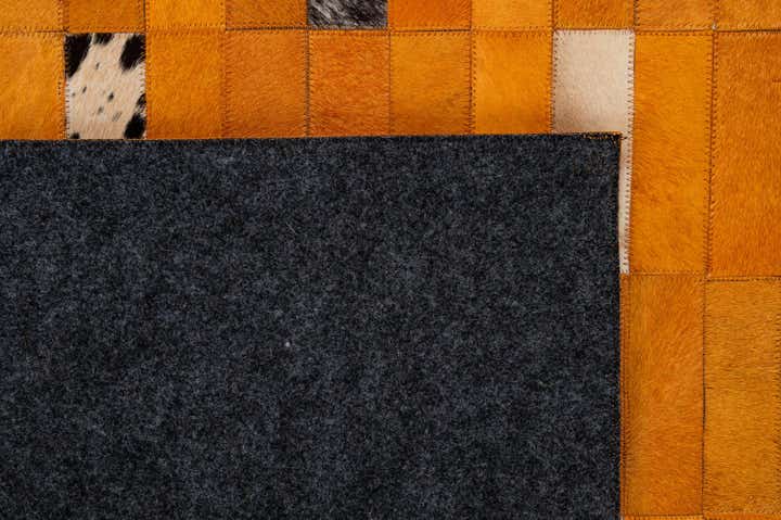 8' x 9' 10 Cowhide - Patchwork Rug
