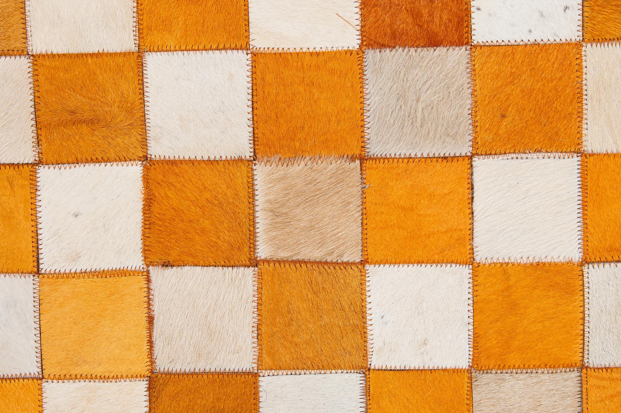 8' 2 x 10' Cowhide - Patchwork Rug