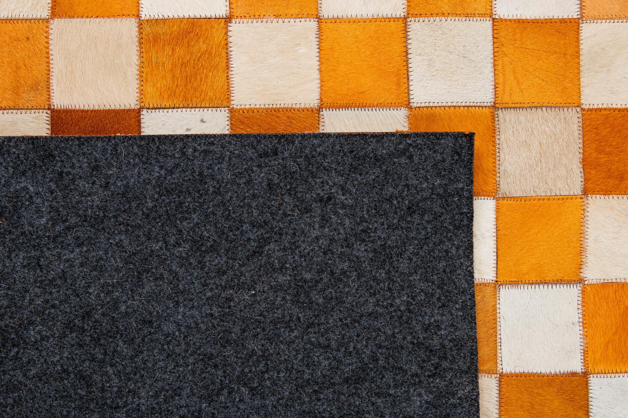 8' 2 x 10' Cowhide - Patchwork Rug
