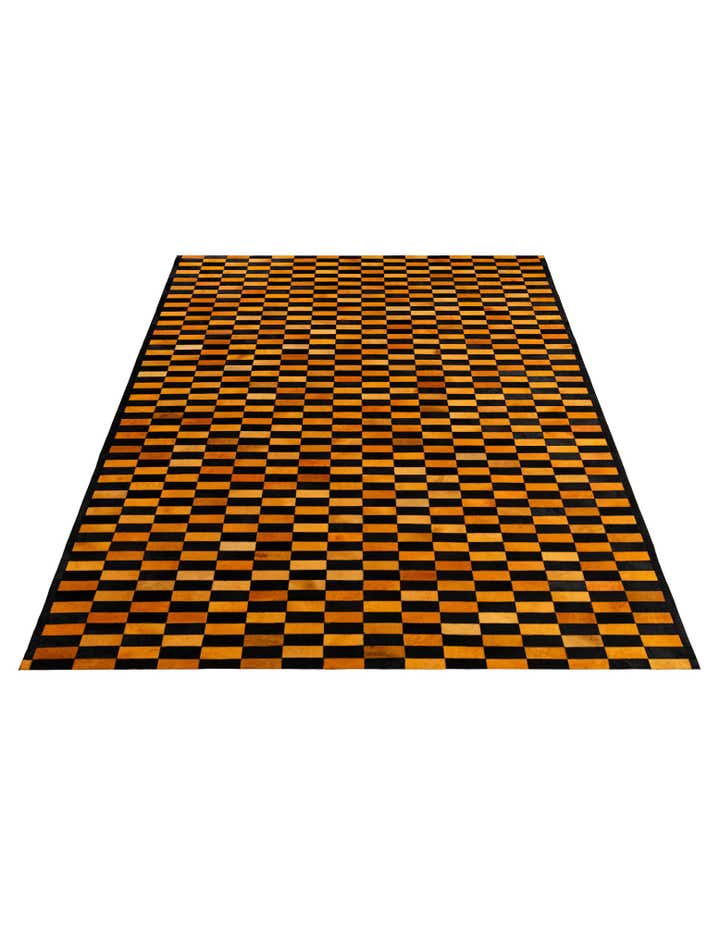 8' 2 x 10' Cowhide - Patchwork Rug