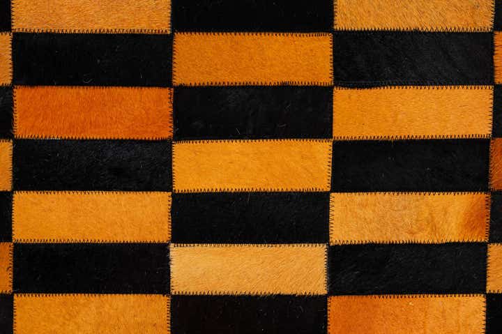 8' 2 x 10' Cowhide - Patchwork Rug