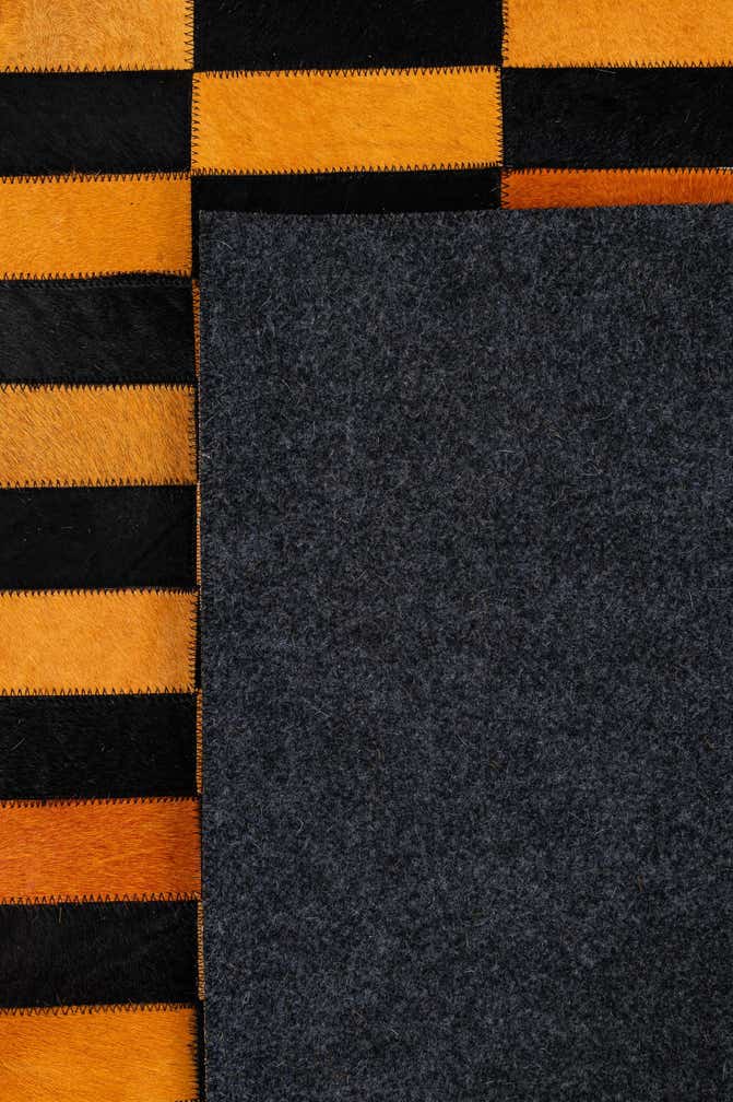 8' 2 x 10' Cowhide - Patchwork Rug