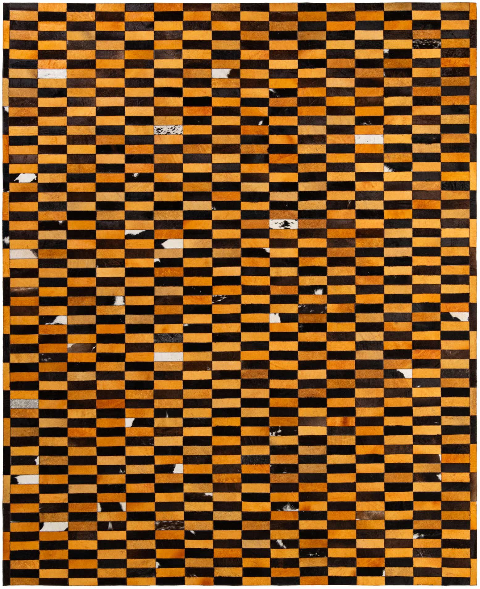 8' 2 x 10' 1 Cowhide - Patchwork Rug