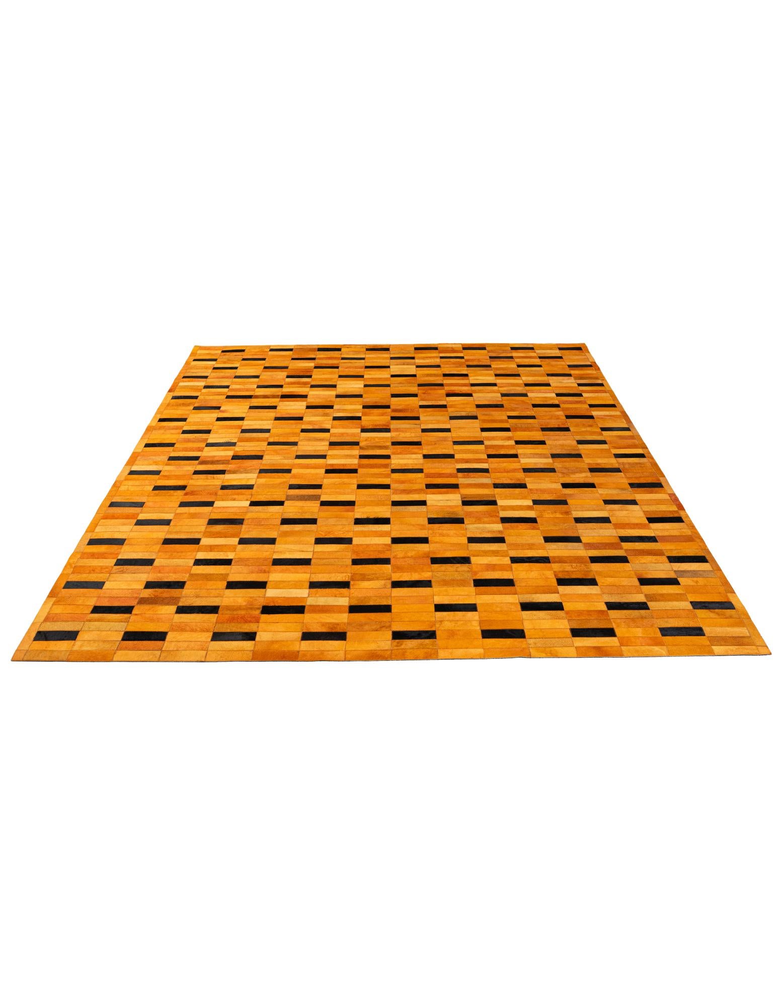 8' 2 x 10' Cowhide - Patchwork Rug
