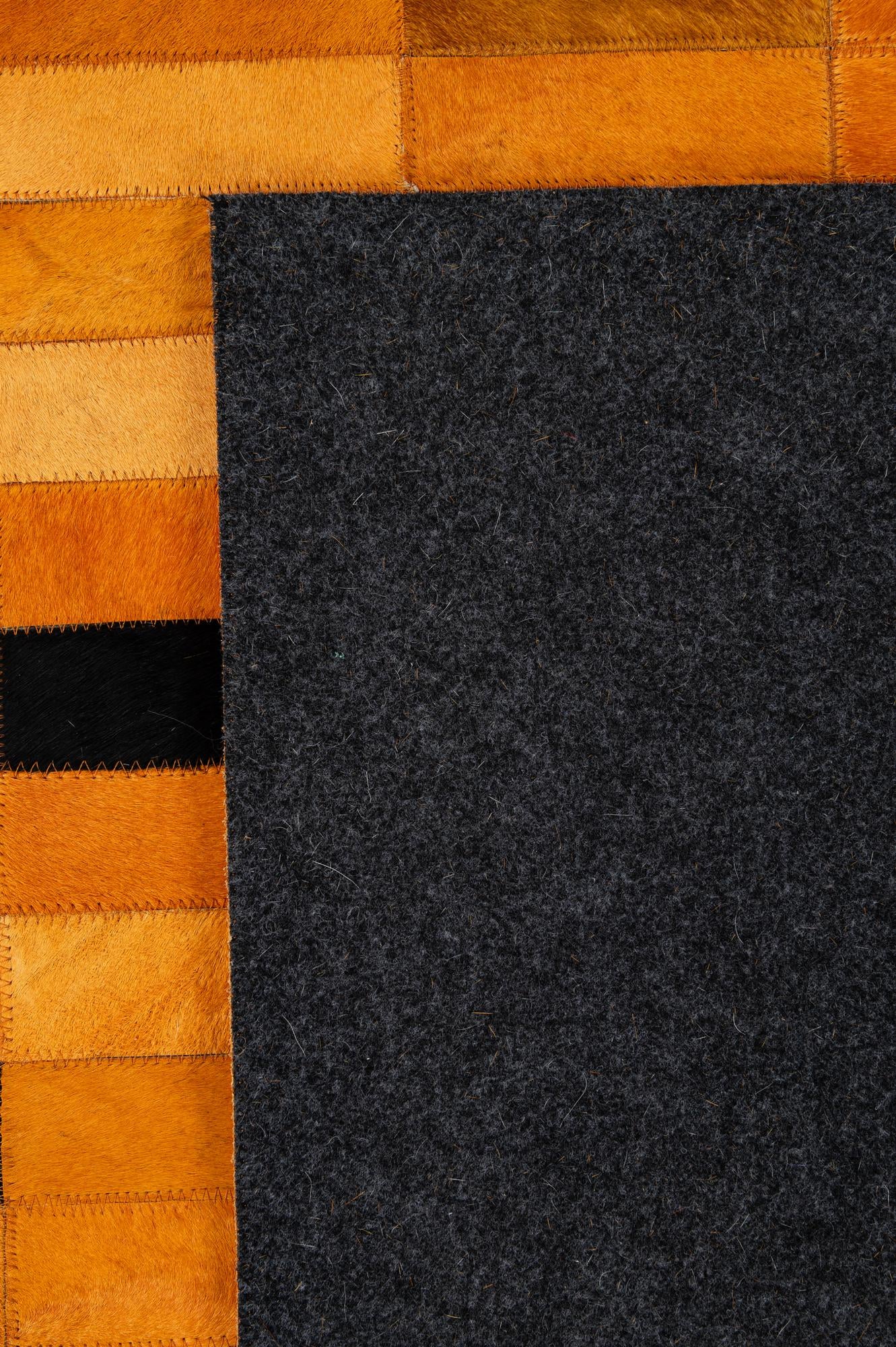 8' 2 x 10' Cowhide - Patchwork Rug