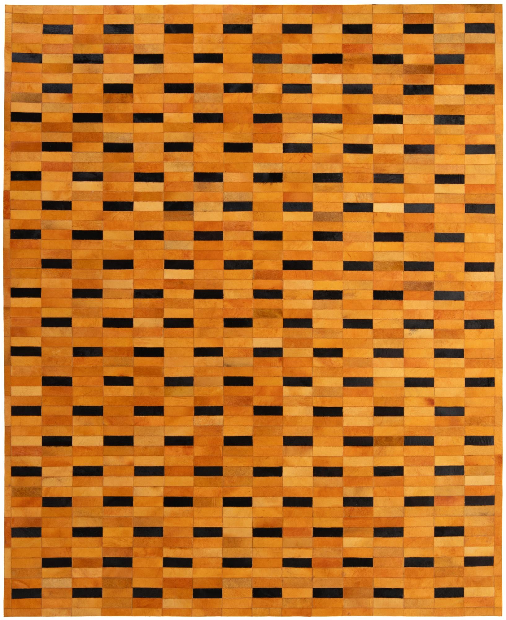 8' 2 x 10' Cowhide - Patchwork Rug