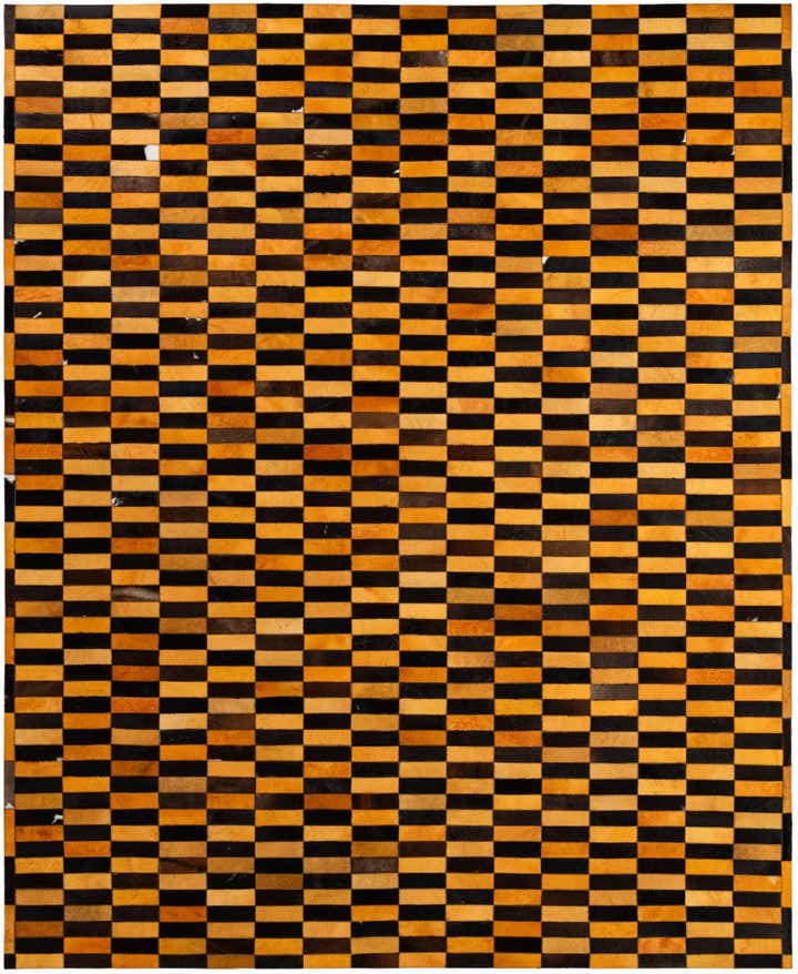8' 2 x 10' Cowhide - Patchwork Rug