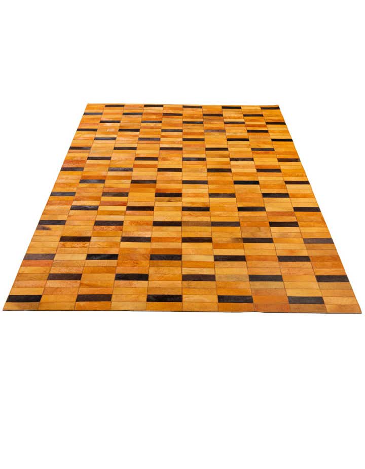 5' 1 x 7' 10 Cowhide - Patchwork Rug