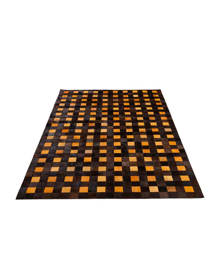 5' 2 x 8' Cowhide - Patchwork Rug