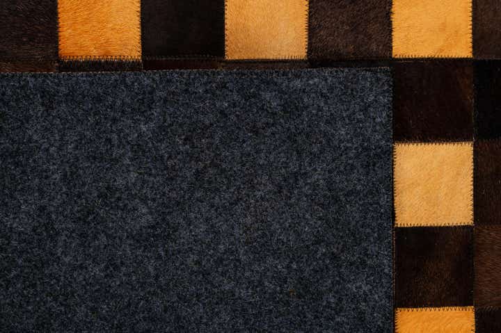 5' 2 x 8' Cowhide - Patchwork Rug