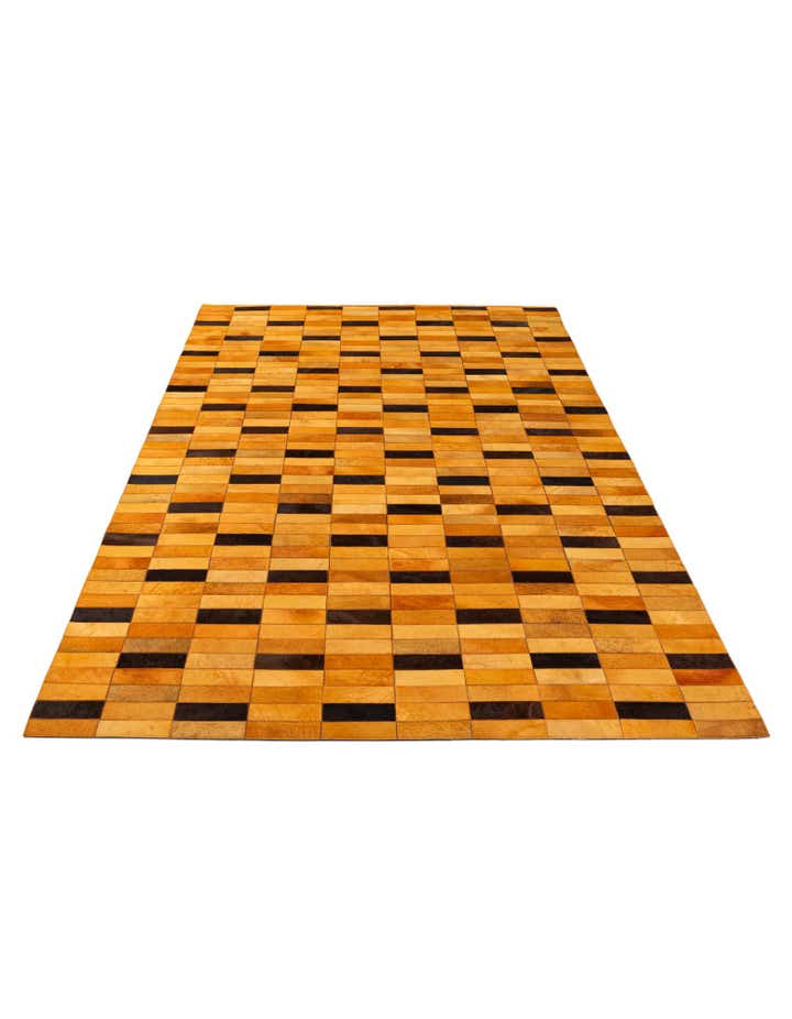 5' x 7' 11 Cowhide - Patchwork Rug