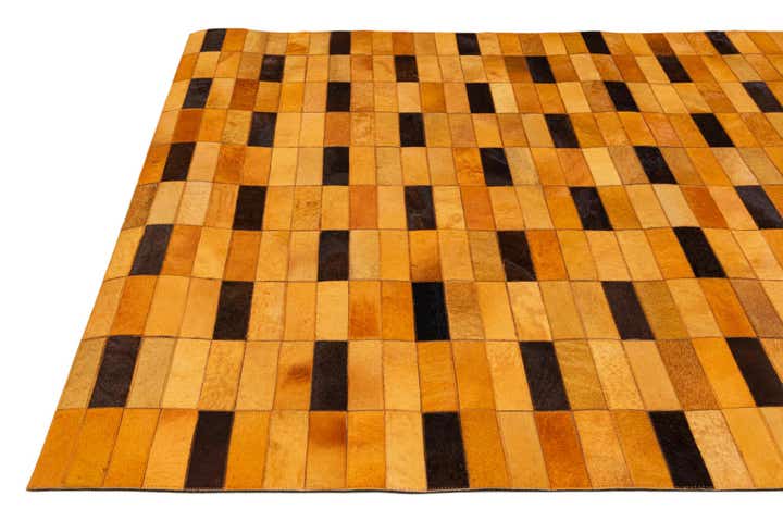 5' x 7' 11 Cowhide - Patchwork Rug