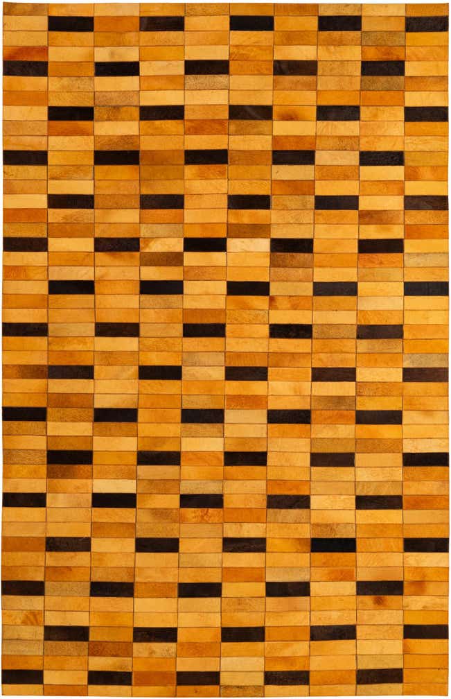 5' x 7' 11 Cowhide - Patchwork Rug