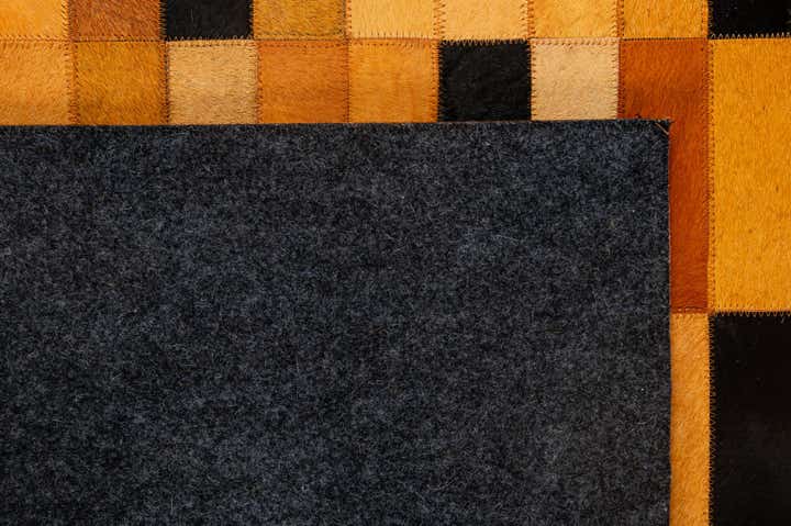 5' x 8' 1 Cowhide - Patchwork Rug
