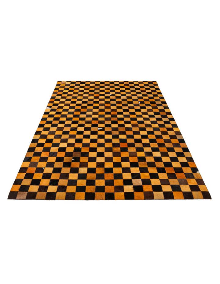 5' 2 x 8' Cowhide - Patchwork Rug
