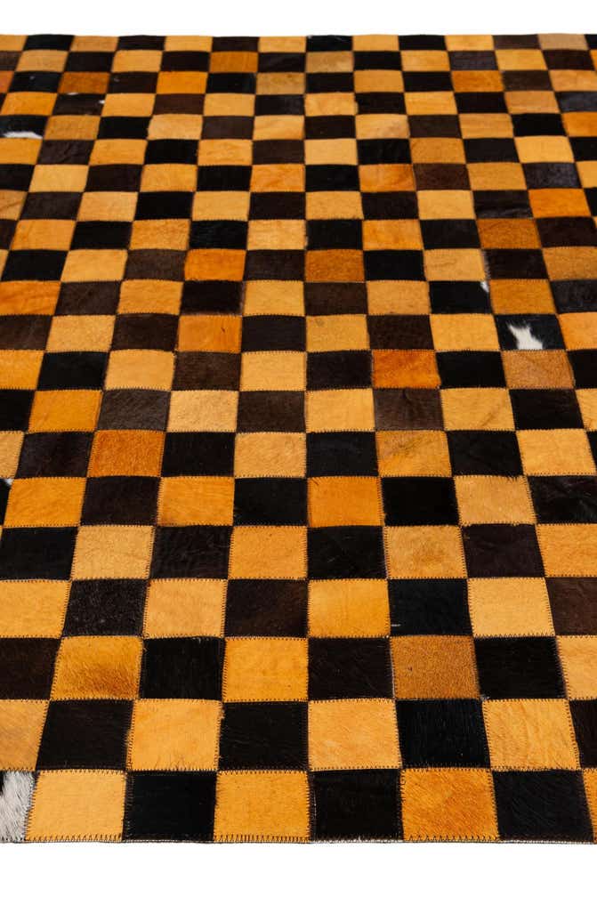 5' 2 x 8' Cowhide - Patchwork Rug