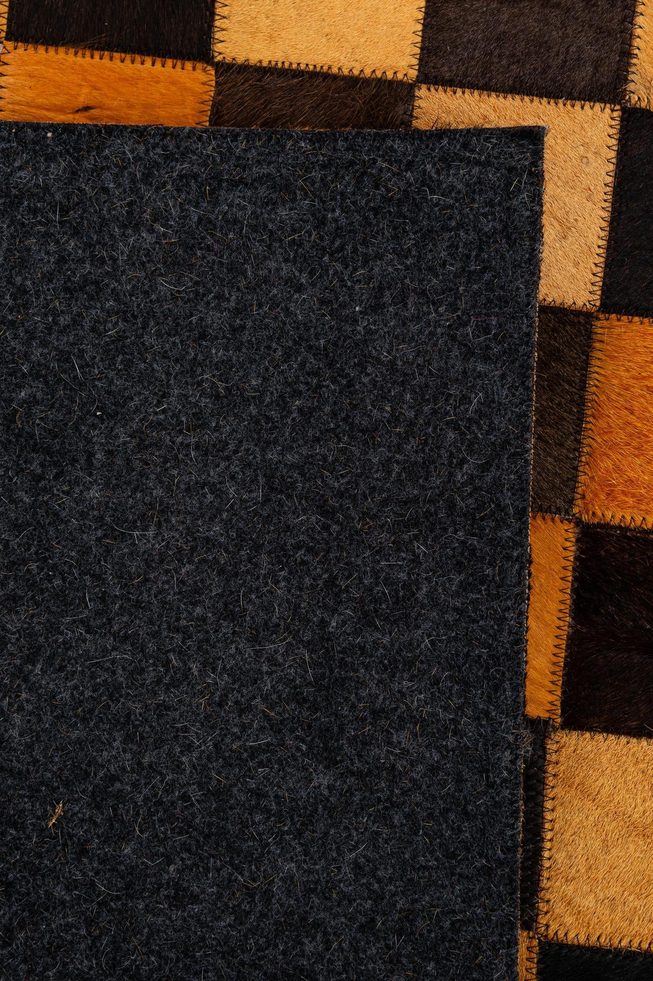 5' 2 x 8' Cowhide - Patchwork Rug
