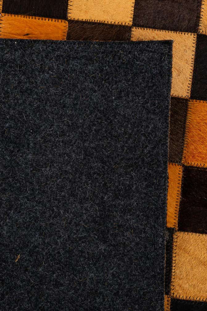 5' 2 x 8' Cowhide - Patchwork Rug