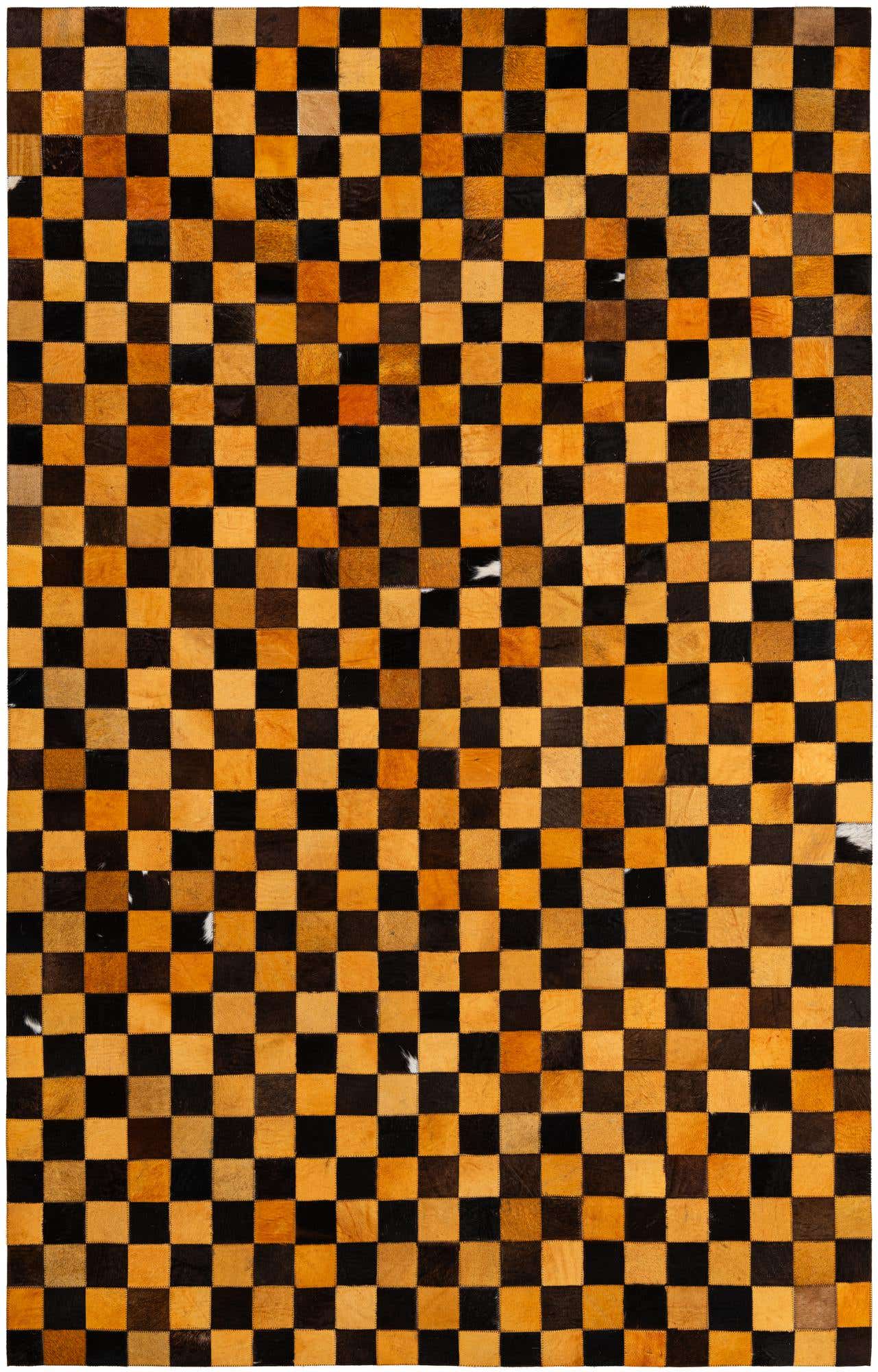 5' 2 x 8' Cowhide - Patchwork Rug