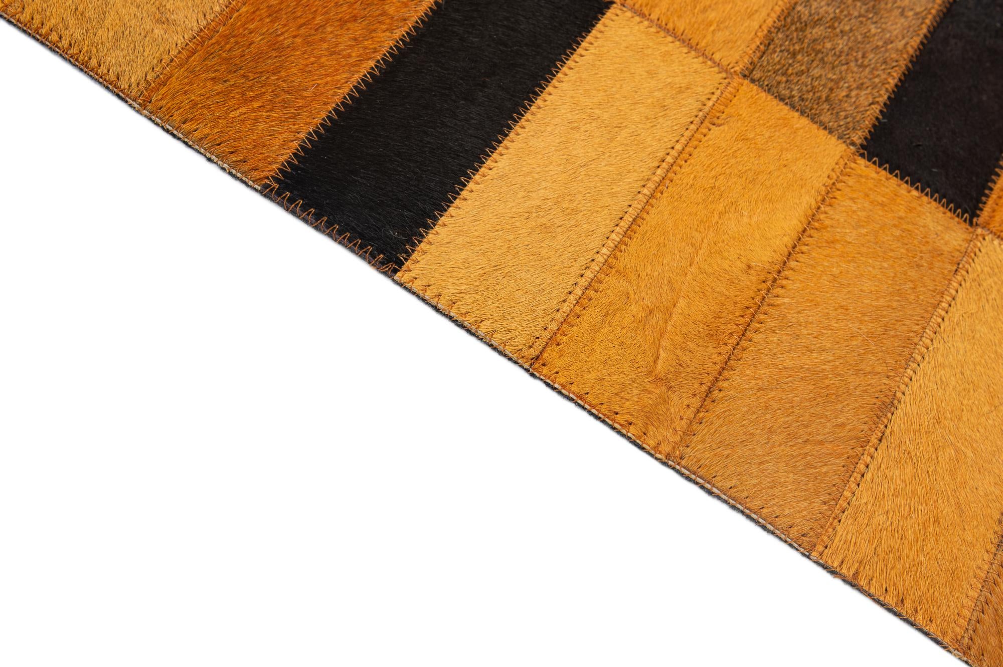 5' x 8' Cowhide - Patchwork Rug