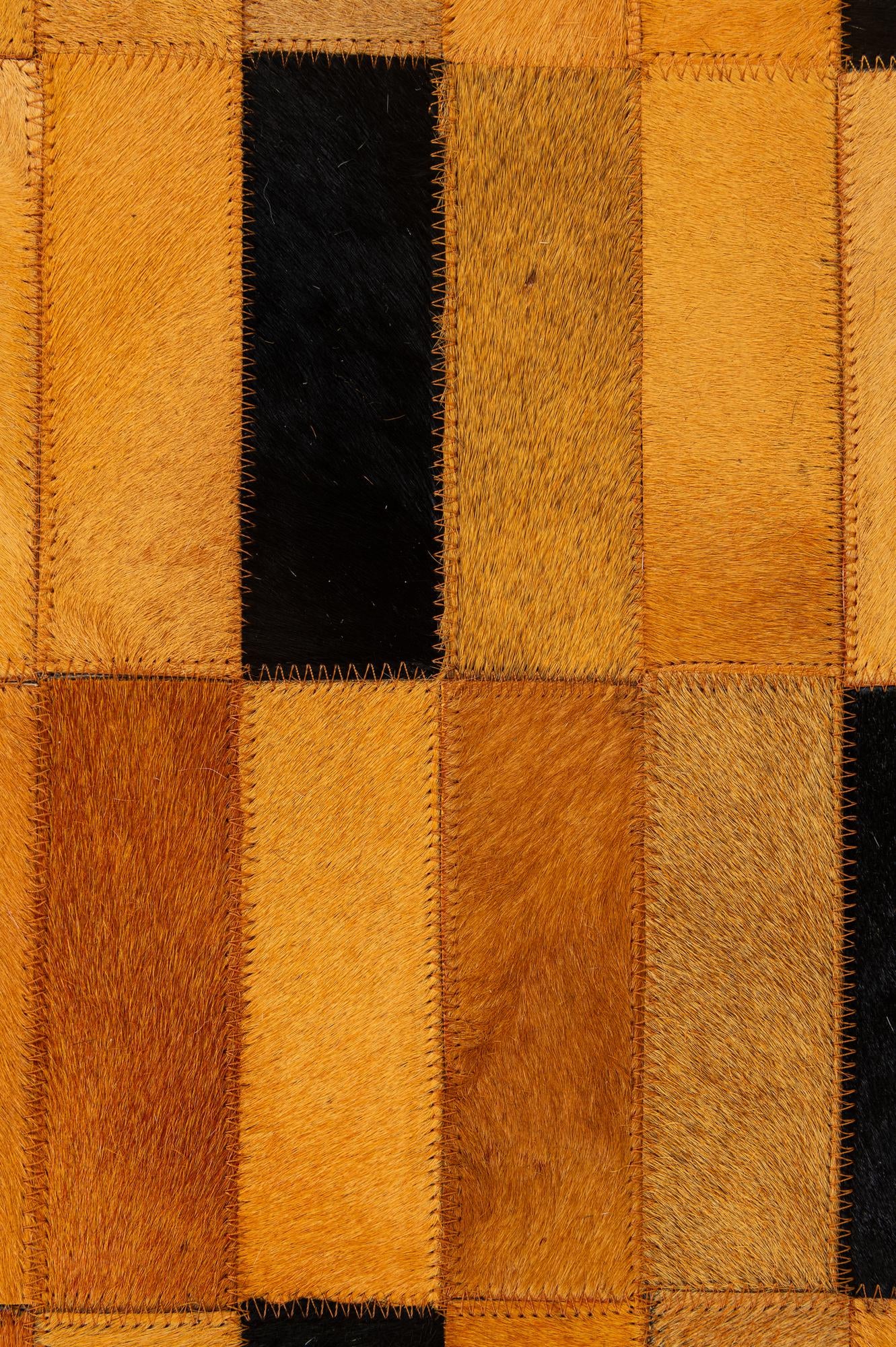 5' x 8' Cowhide - Patchwork Rug
