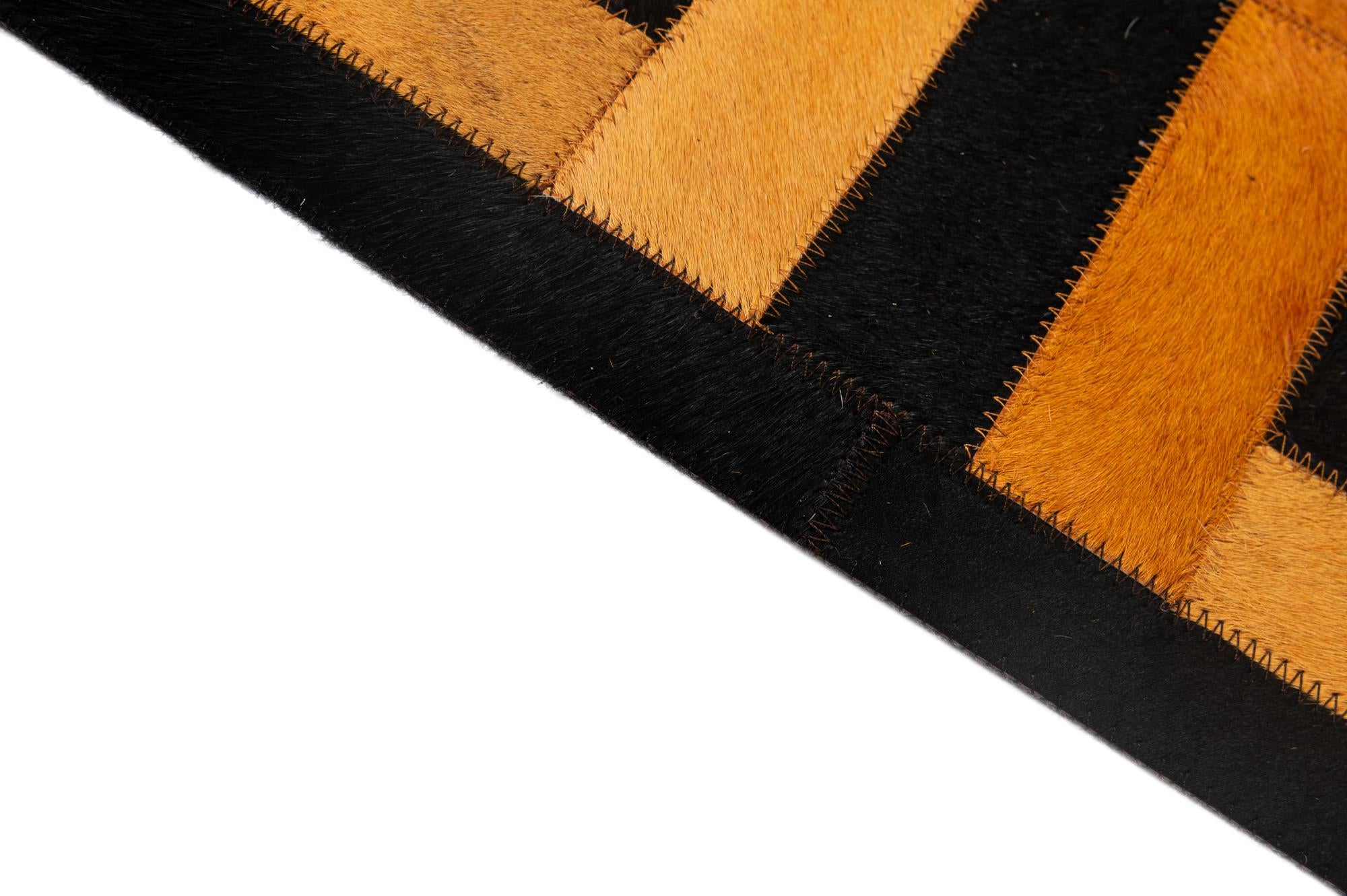 5' x 8' Cowhide - Patchwork Rug