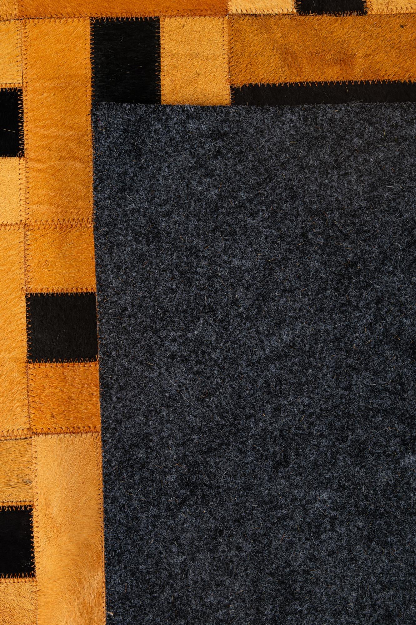 5' x 8' Cowhide - Patchwork Rug