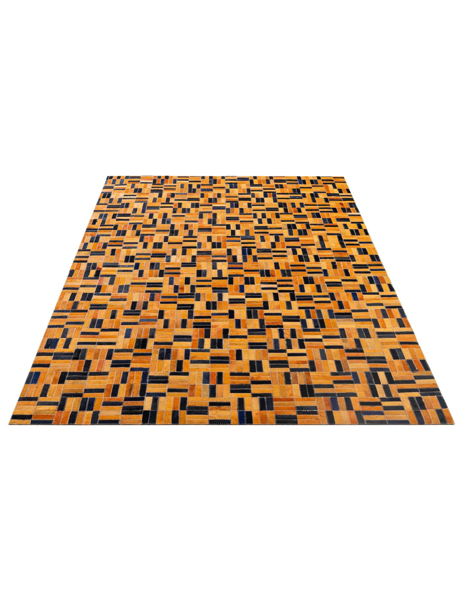5' x 7' 11 Cowhide - Patchwork Rug