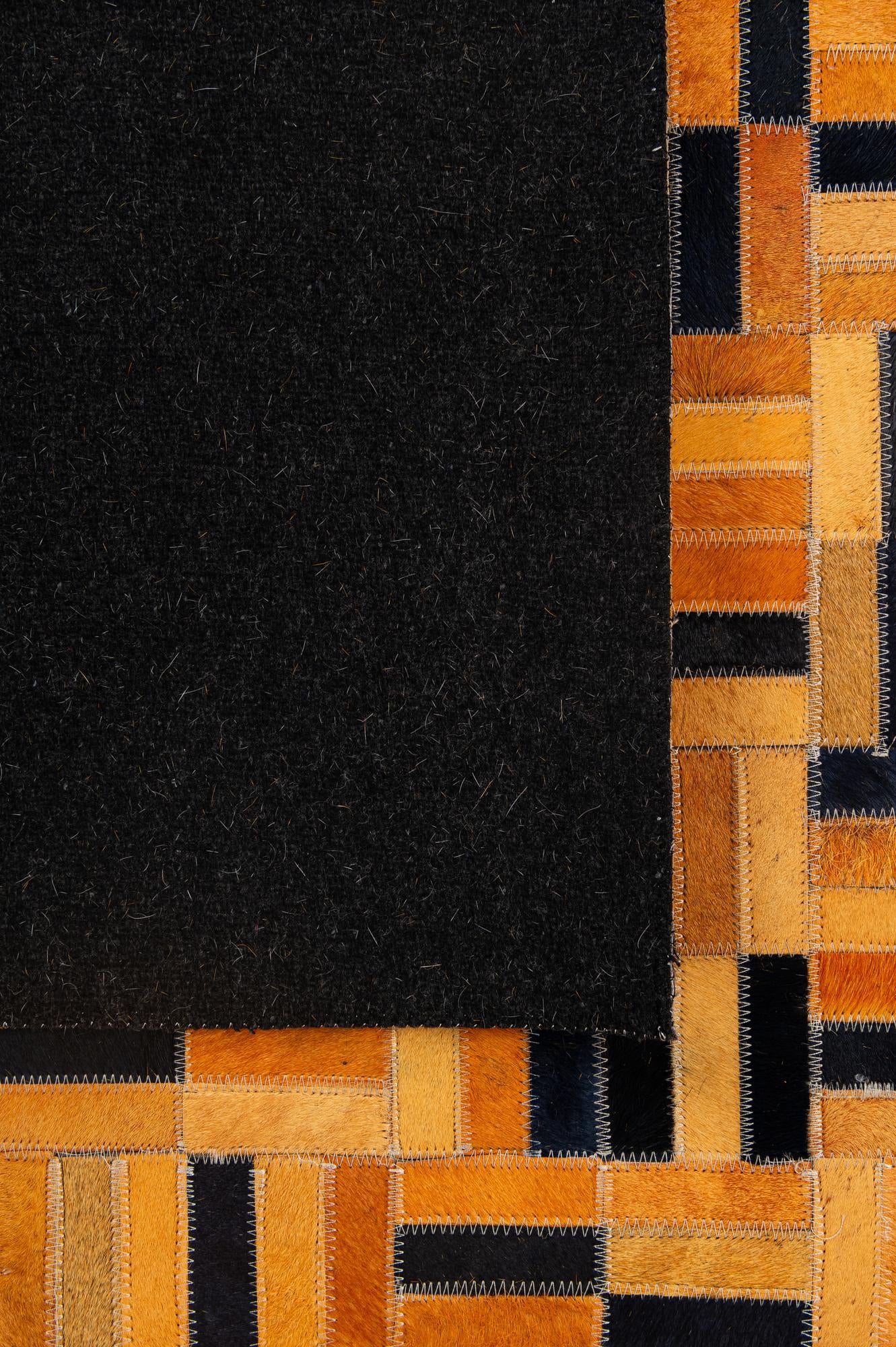 5' x 7' 11 Cowhide - Patchwork Rug