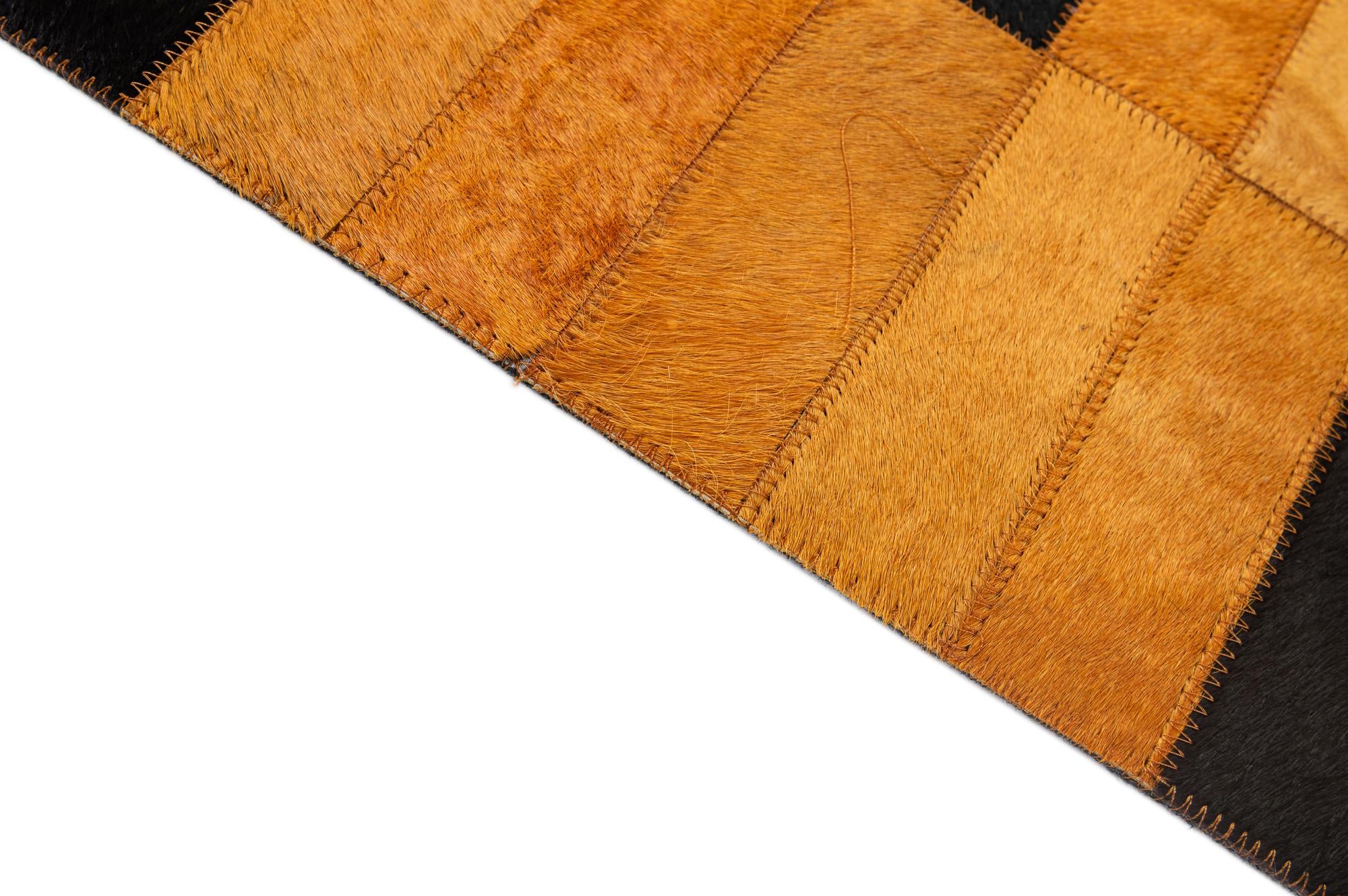 5' x 8' Cowhide - Patchwork Rug