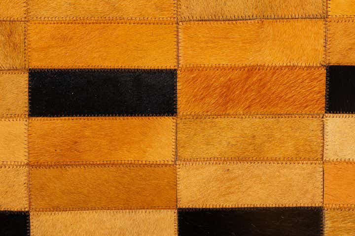5' x 8' Cowhide - Patchwork Rug