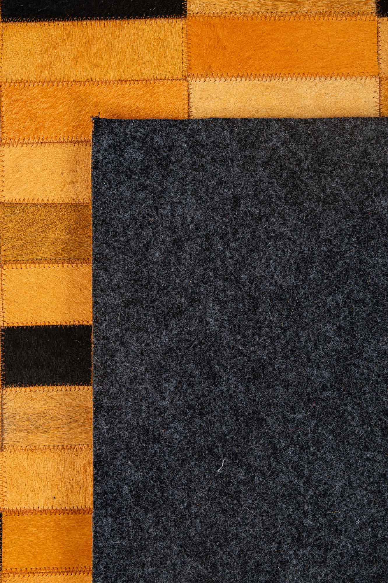 5' x 8' Cowhide - Patchwork Rug