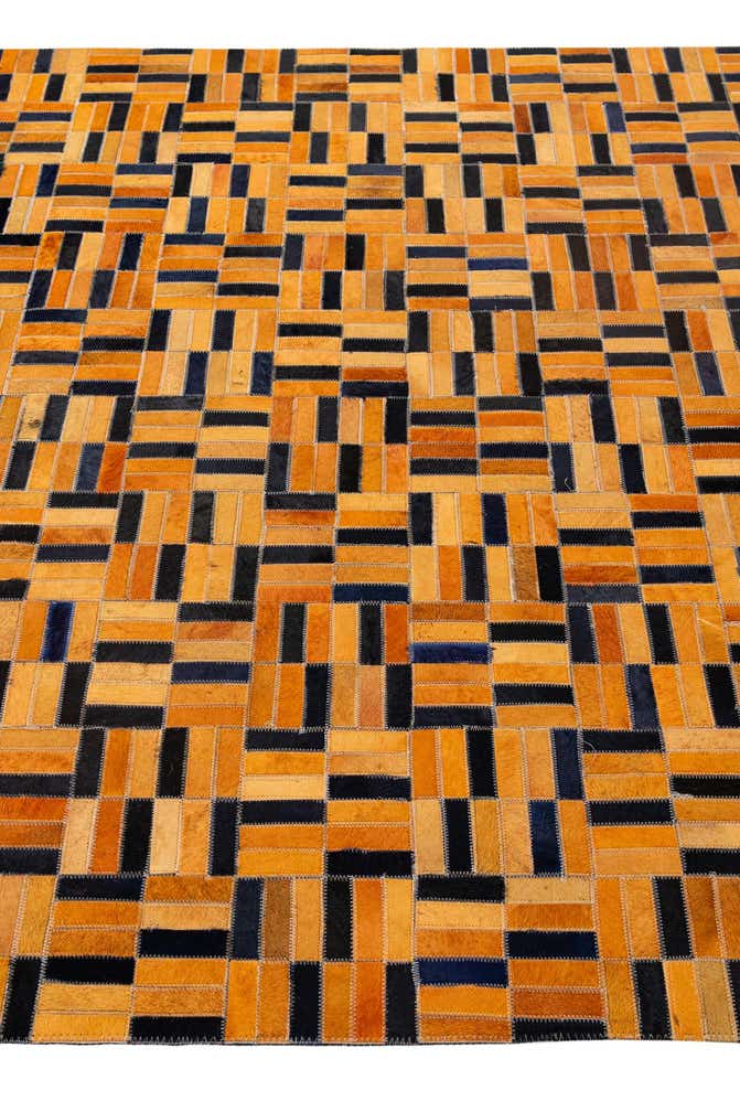 5' x 8' Cowhide - Patchwork Rug