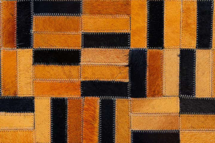 5' x 8' Cowhide - Patchwork Rug