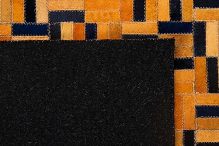 5' x 8' Cowhide - Patchwork Rug