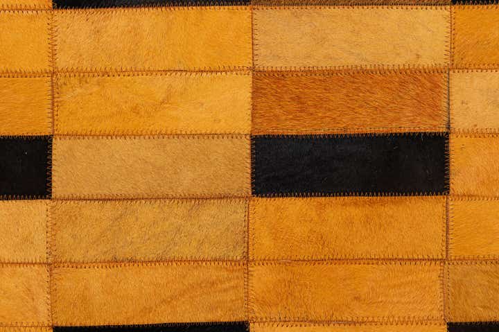 5' x 7' 11 Cowhide - Patchwork Rug
