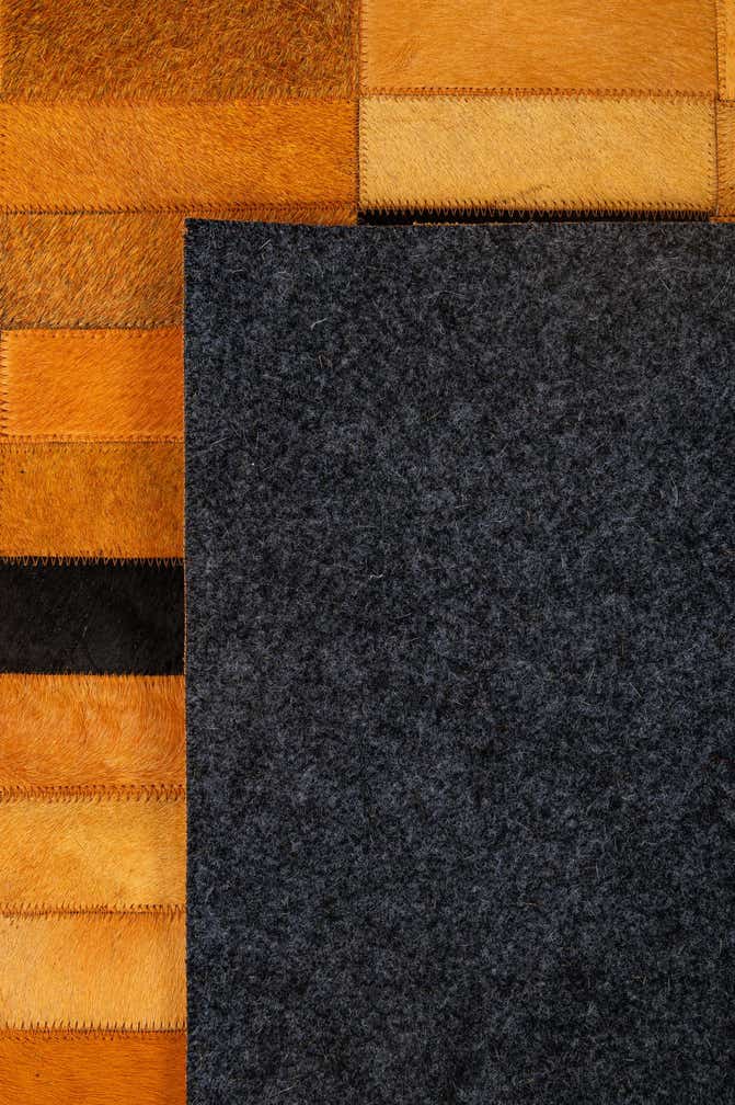 5' x 7' 11 Cowhide - Patchwork Rug