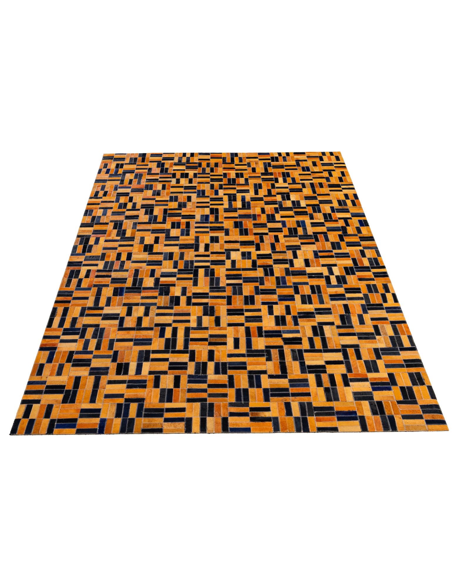 5' x 7' 11 Cowhide - Patchwork Rug