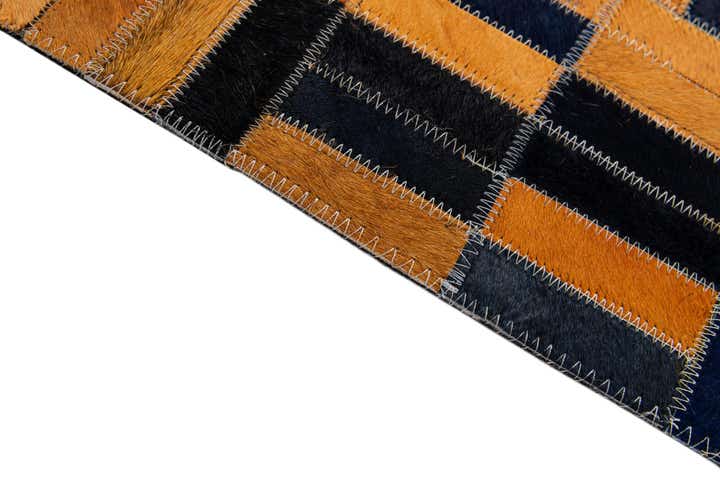 5' x 7' 11 Cowhide - Patchwork Rug