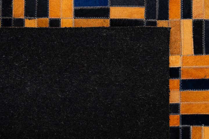 5' x 7' 11 Cowhide - Patchwork Rug