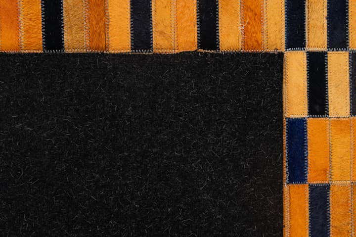 5' 1 x 7' 11 Cowhide - Patchwork Rug