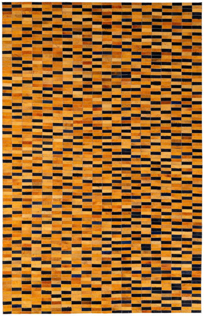 5' 1 x 7' 11 Cowhide - Patchwork Rug
