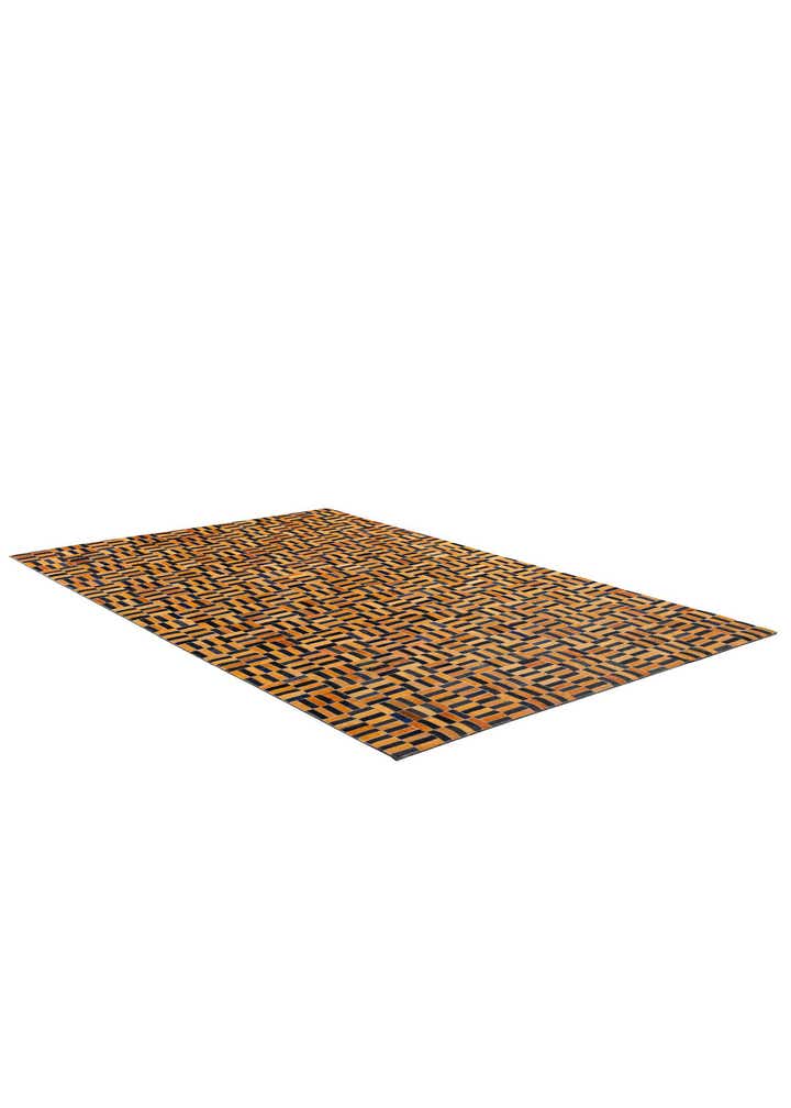 5' 1 x 8' Cowhide - Patchwork Rug