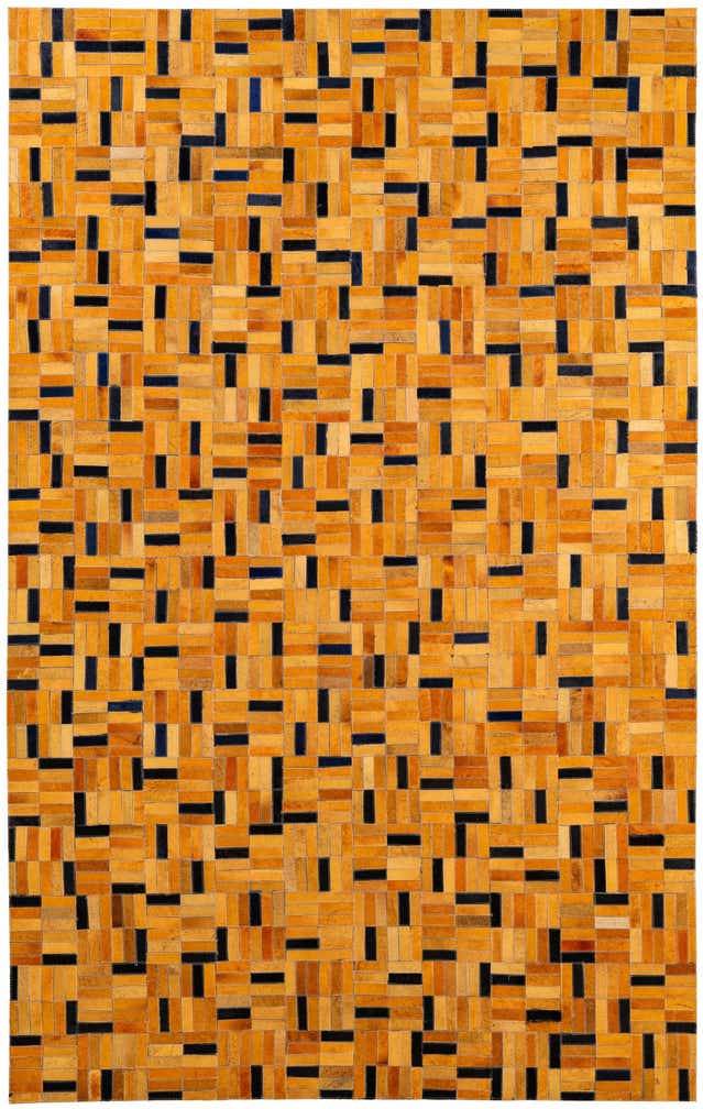 5' x 7' 11 Cowhide - Patchwork Rug