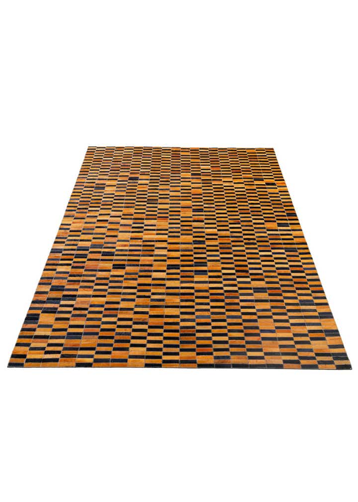 5' x 7' 11 Cowhide - Patchwork Rug