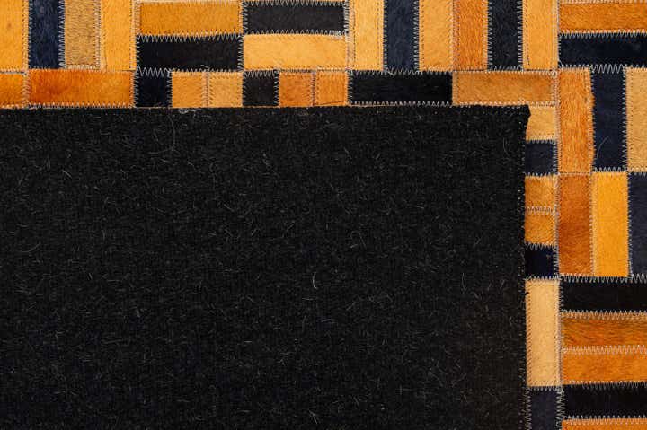 5' x 7' 11 Cowhide - Patchwork Rug