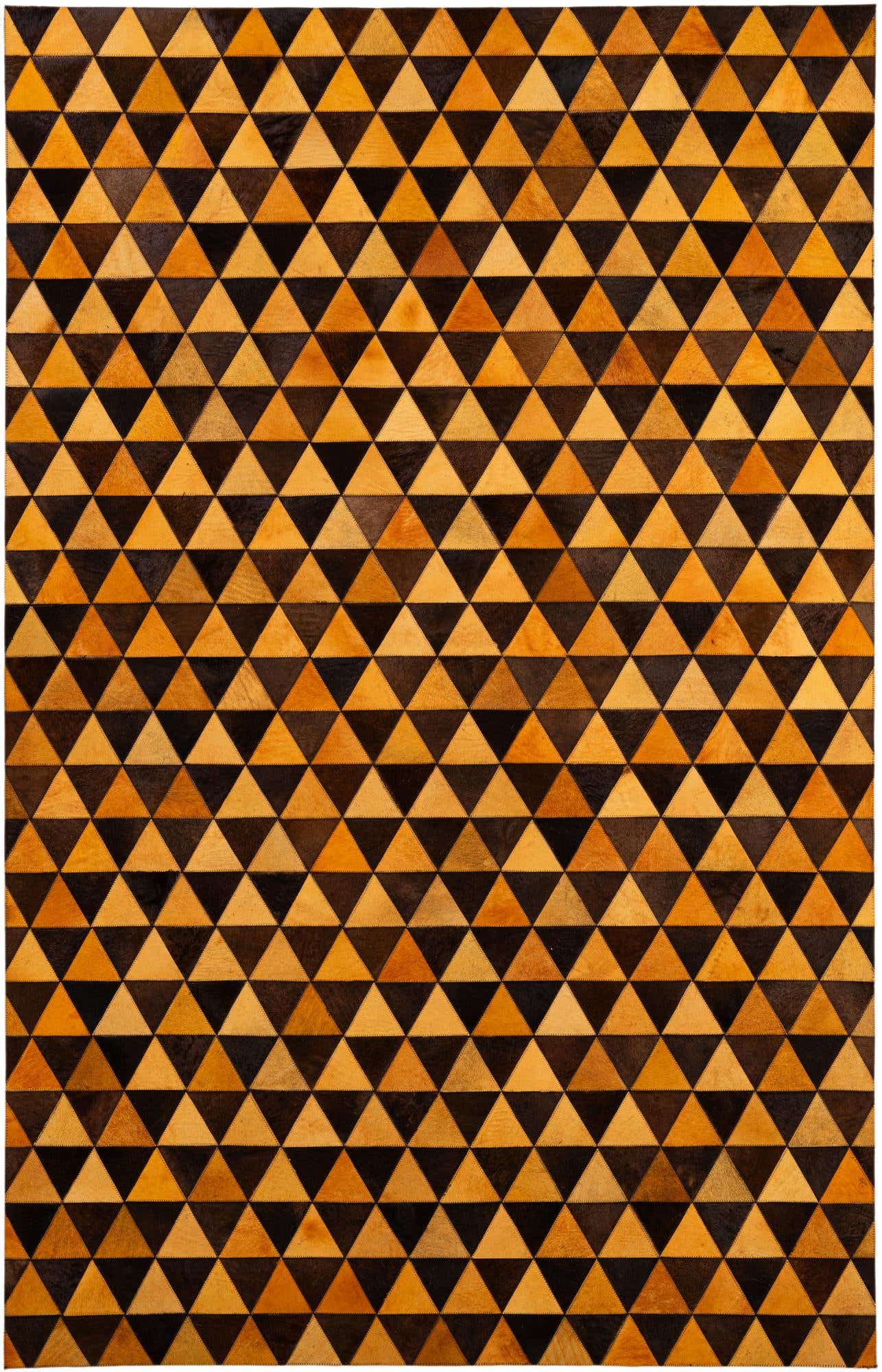 5' 3 x 8' 1 Cowhide - Patchwork Rug