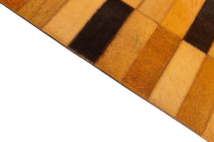 5' 1 x 7' 11 Cowhide - Patchwork Rug